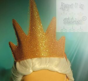 KUiS~Exclusive~Ltd. Ed. Doll Collector's Costume Crown & Accessory Line: 18 inch Doll SiZE Custom Created The Little Mermaid Inspired URSULa / KiNG TRiTON CRoWN - ONLY!