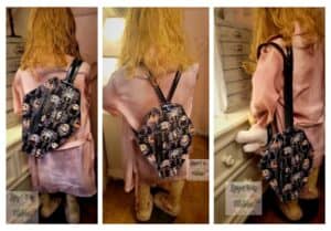 Keeps U in Stitches® - Custom Handmade 3-Way Coffin Crossbody aka Coffin Duffle Bag! - Creepy Ooky Kooky Spooky Family Theme